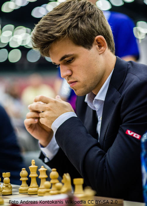 Schachweltmeister Magnus Carlsen, Foto