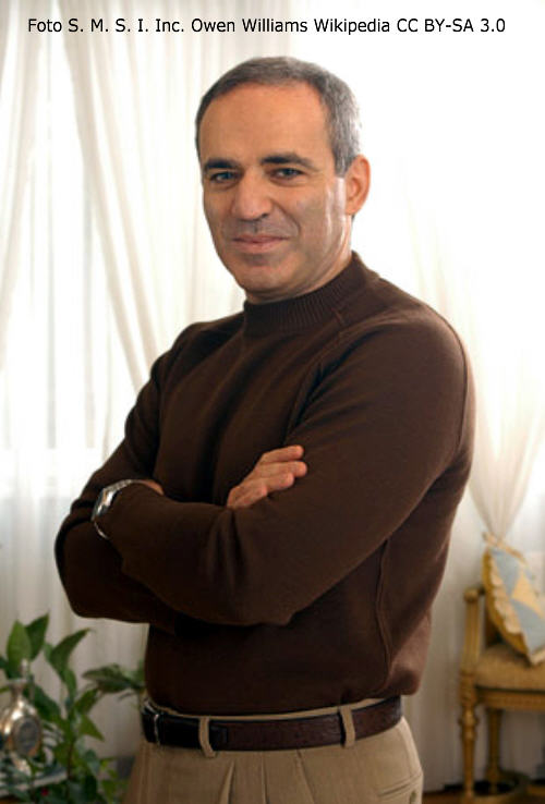 Schachweltmeister Garri Kasparow, Foto