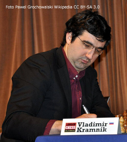 Schachweltmeister Wladimir Kramnik, Foto